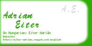 adrian eiter business card